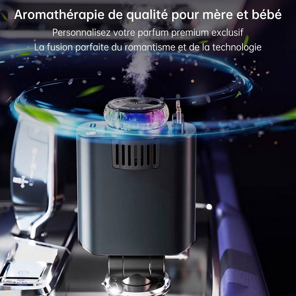 W&O Starlight 5-en-1 ✨  Le Chargeur Qui Transforme Votre Voiture en Bulle de Bien-être